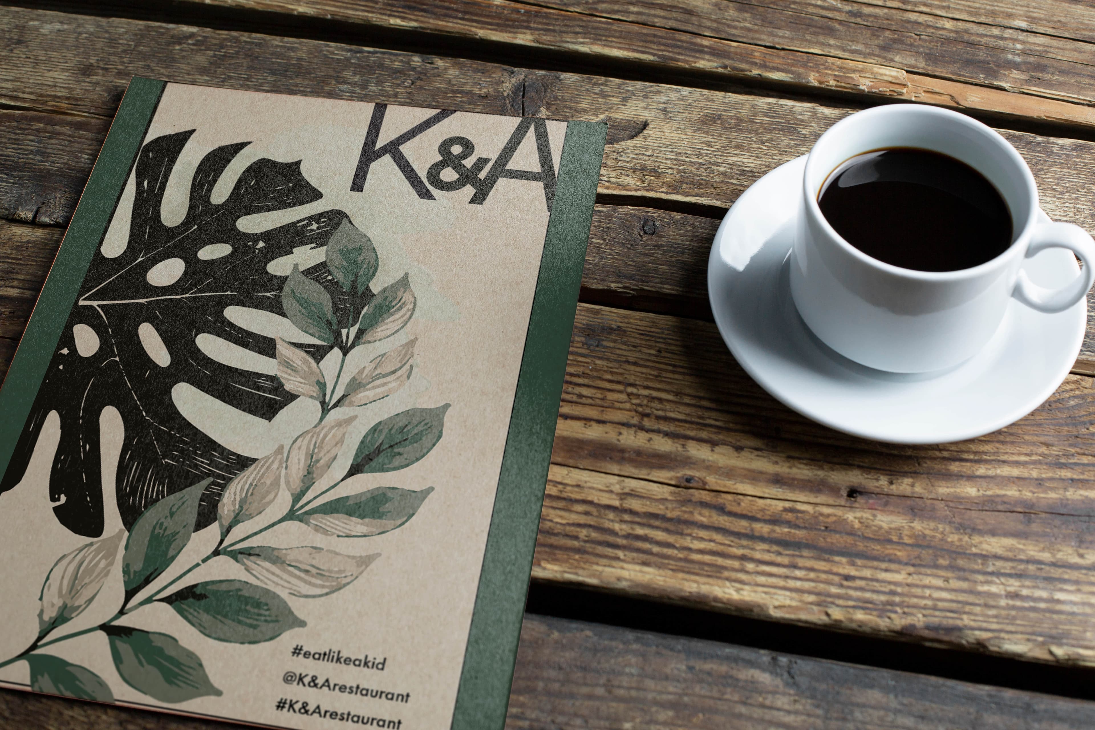 K&A Menu Design