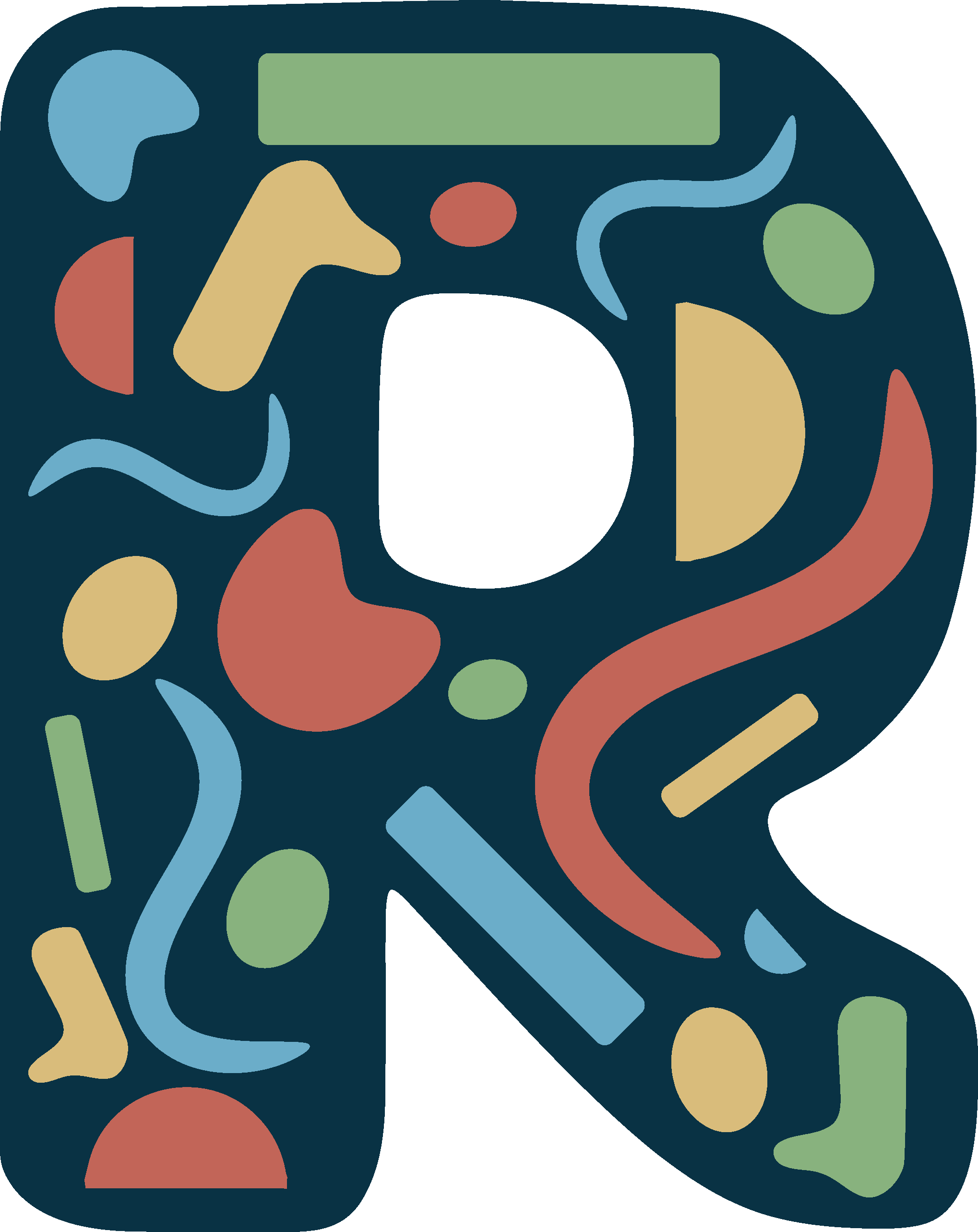 Relish primary mosaic logo