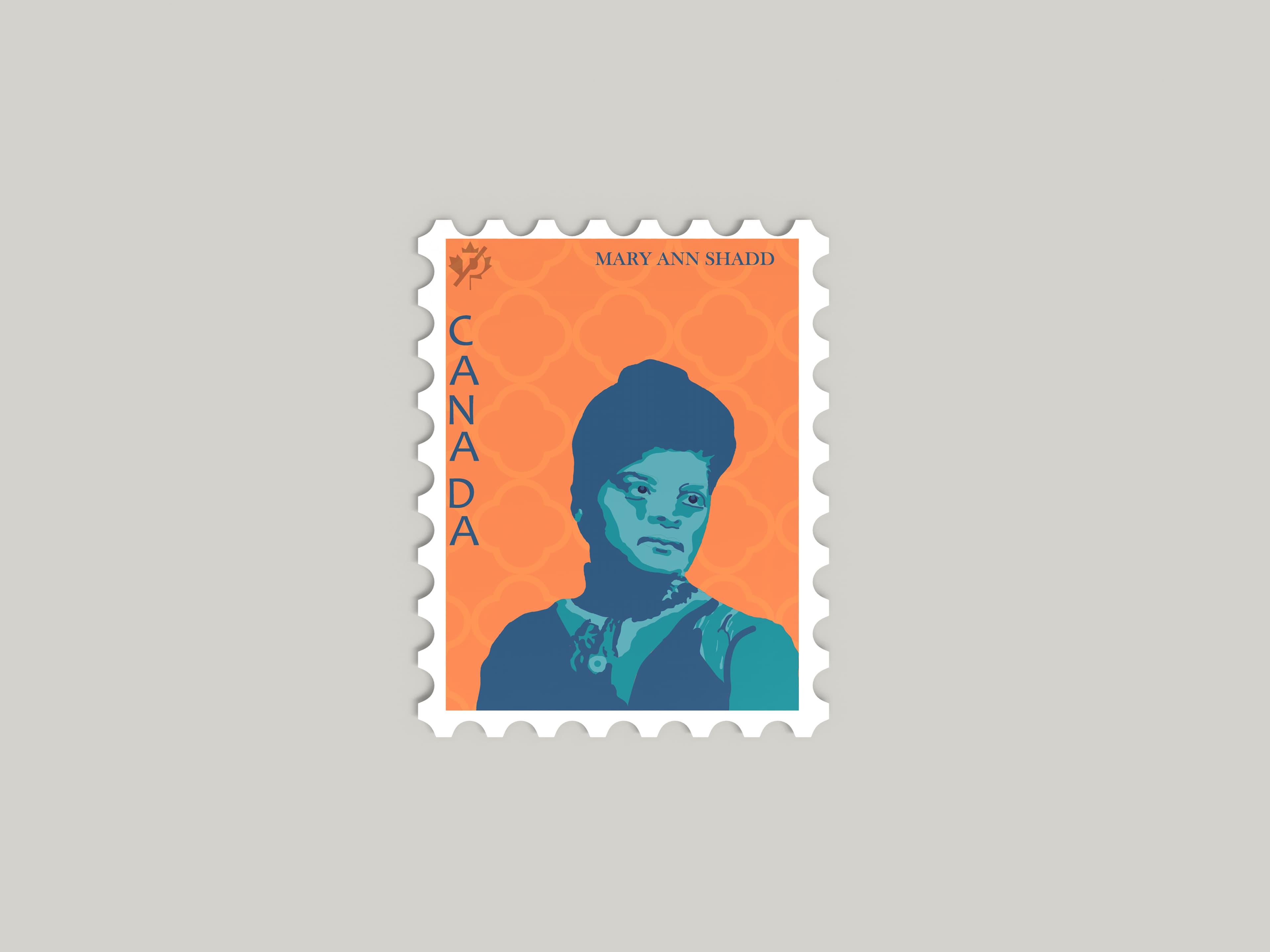 Mary Ann Shadd stamp portrait