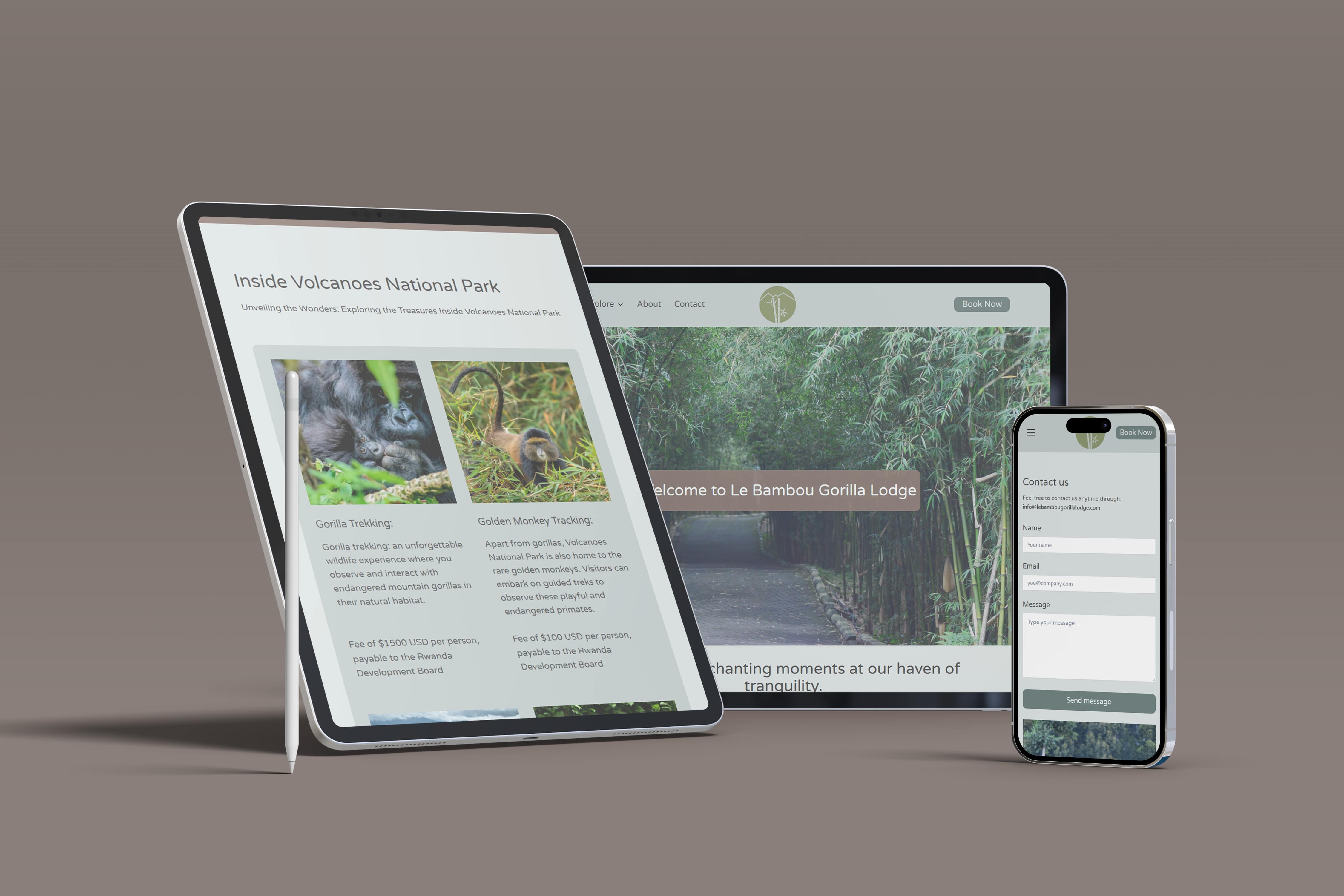 Hotel Identity & UI Design
