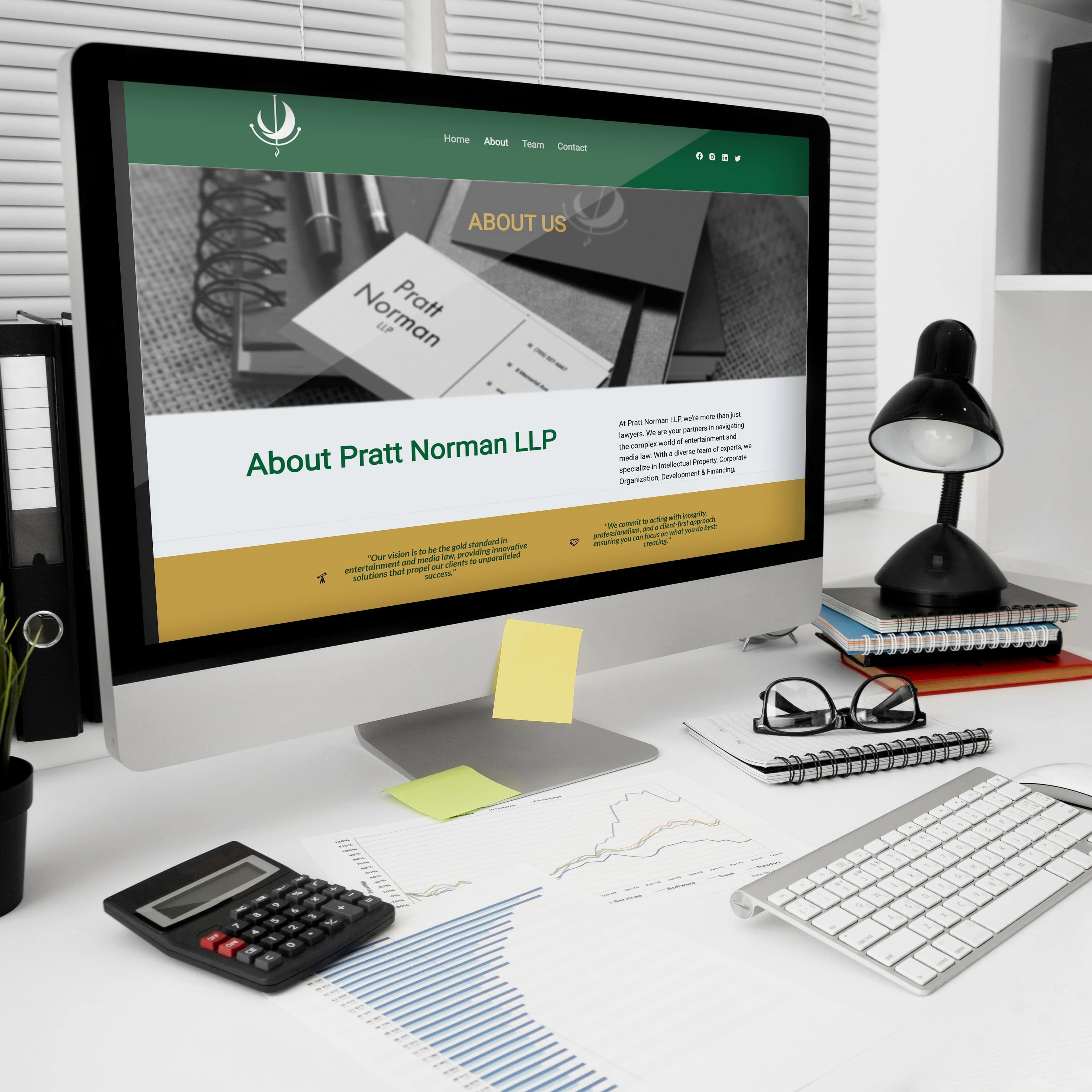 Pratt Norman LLP identity presentation